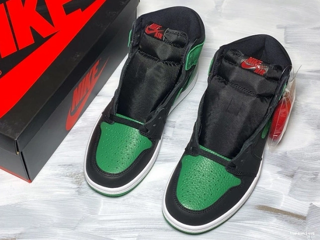 HYPE Green Pine Jordan 555088-030 High 1 Air 0702